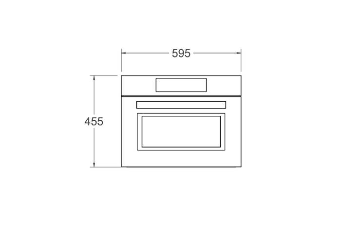 60x45cm combi magnetron | Bertazzoni